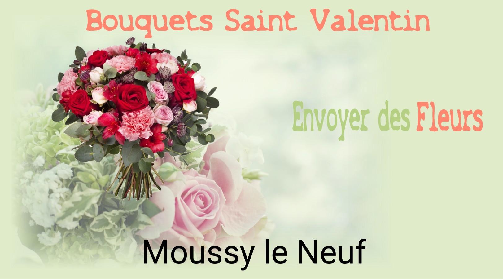 Roses de Saint-Valentin livrées à Moussy-le-Neuf